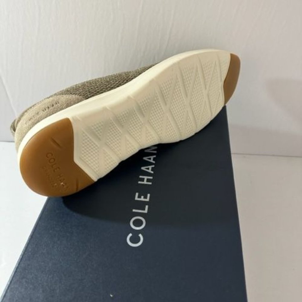 Cole Haan, Men's  Grand Atlantic Knit Sneaker Cream size 8 New In Box - Picture 4 of 5